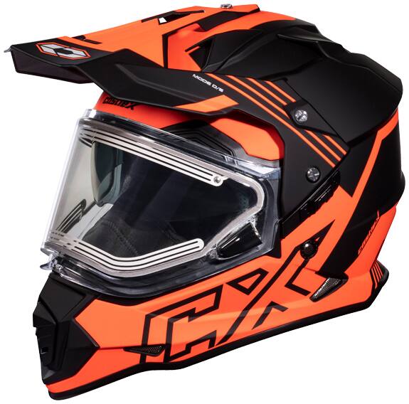 castle x mode electric snow helmet