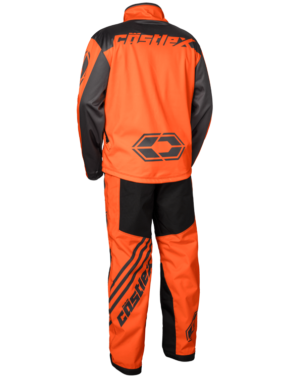 Castle X R21 Race Men's Snow Pant, Orange/Charcoal, Assorted Sizes