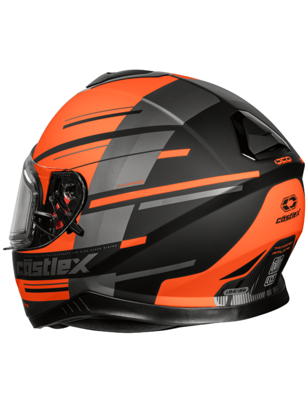 Support casque moto Stealt One Rouge