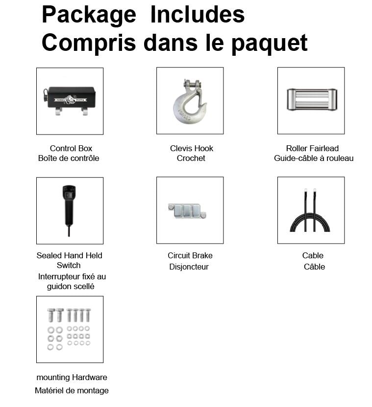 Tundra Tested Truck Winch, 8,500lb Canadian Tire