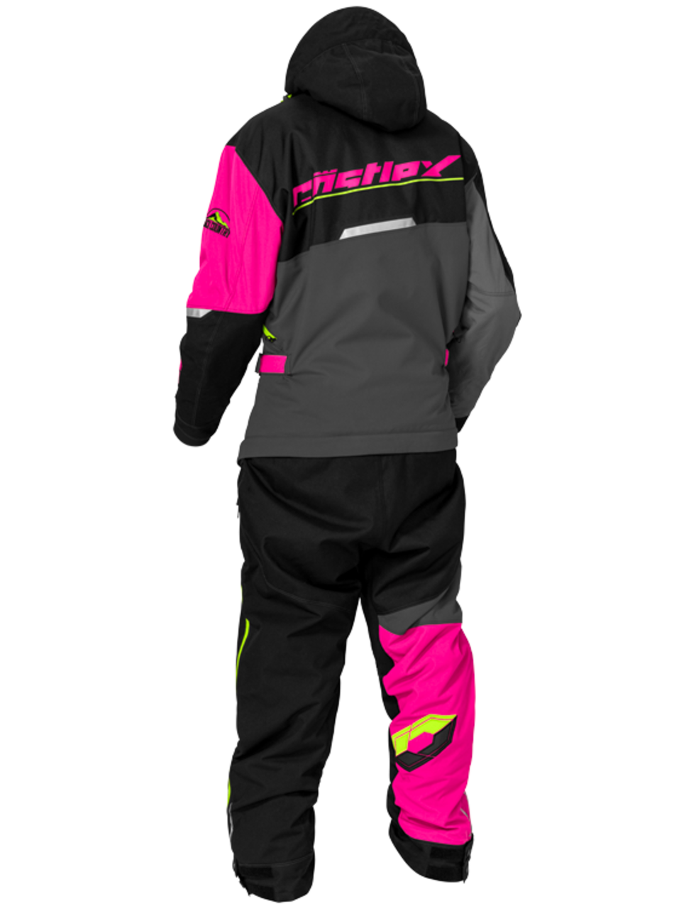 Castle Freedom G3 Women s Snow Monosuit Charcoal Pink Assorted