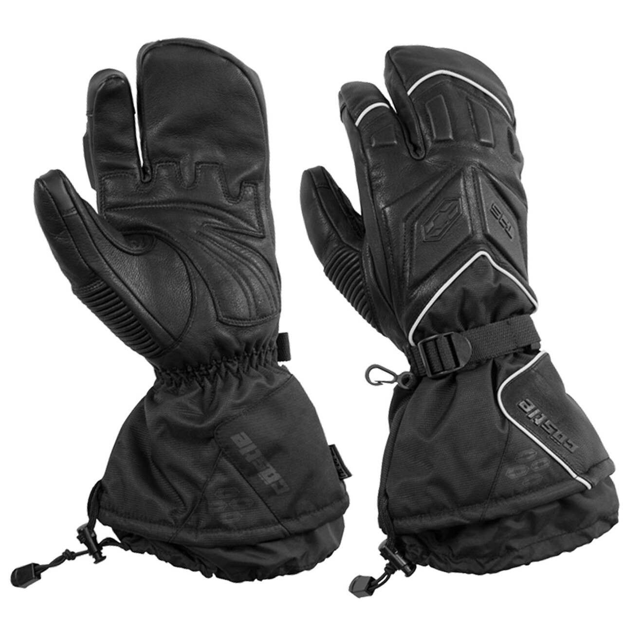 Kombi Men's Thermal Insulated Leather Palm Winter Ski Snowmobile