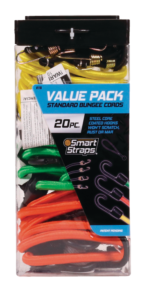 Certified Standard Bungee Cord Kit, Assorted Sizes, 20-pk | Canadian Tire