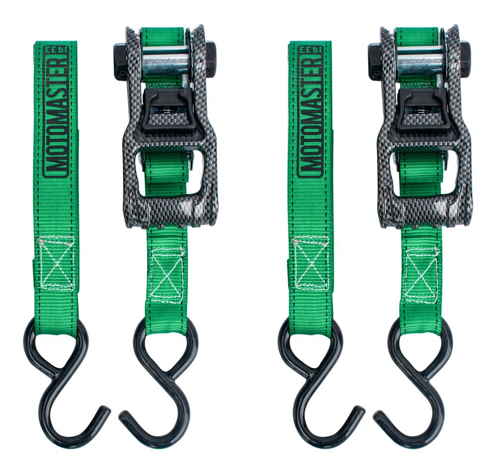 1,500-lb Carbon Ratchet Tie Down Straps, 1-in x 10-ft, 2-pk | Canadian Tire