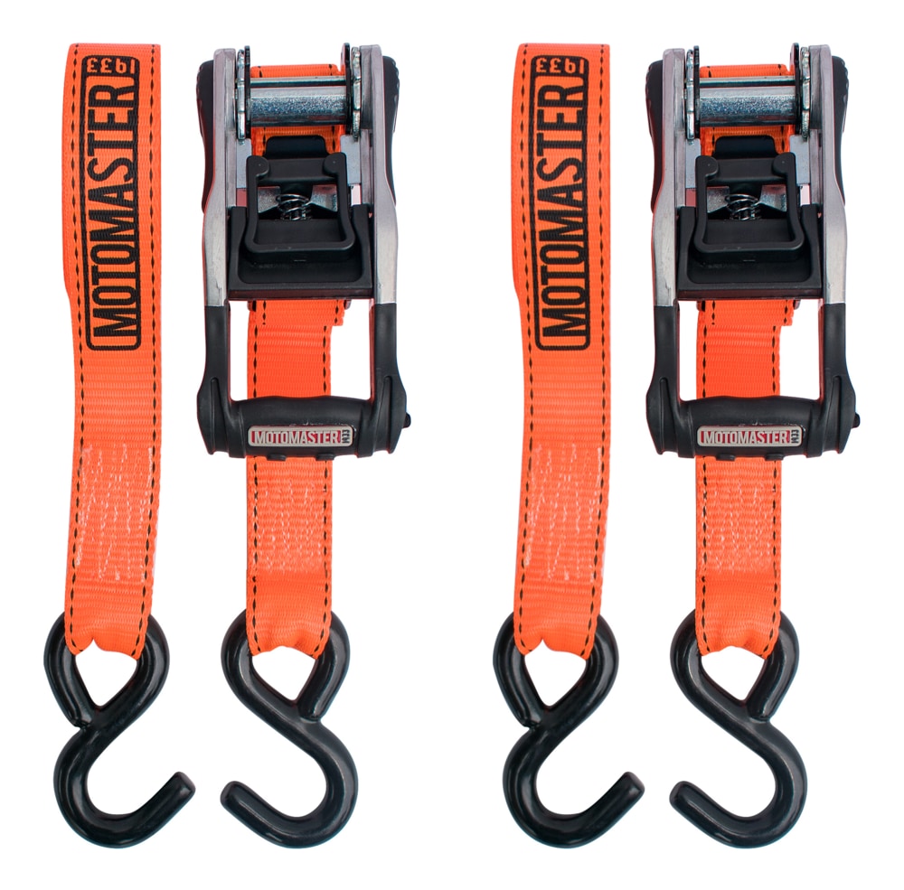 MotoMaster 3,000lb HeavyDuty Ratchet Tie Down Straps, with Power Grip