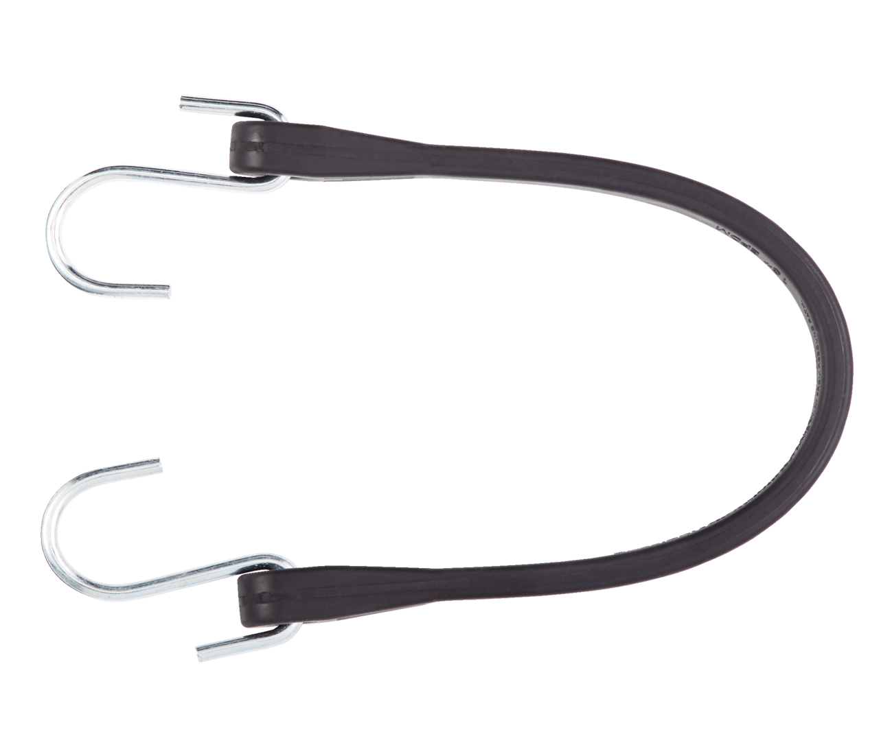 Certified Rubber Bungee Cord, with S-Hook, 15-in