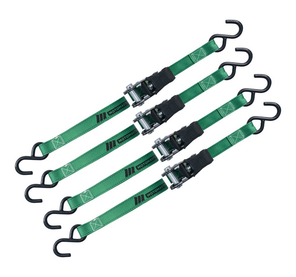 Padded Ratchet Tie Down Straps, 1in x 14ft, 1,500lb, 4pk Canadian Tire