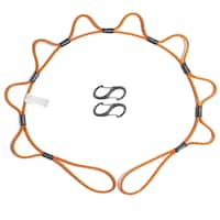 Système de cordon élastique LoopRope, 5 pi Overhead_Flat