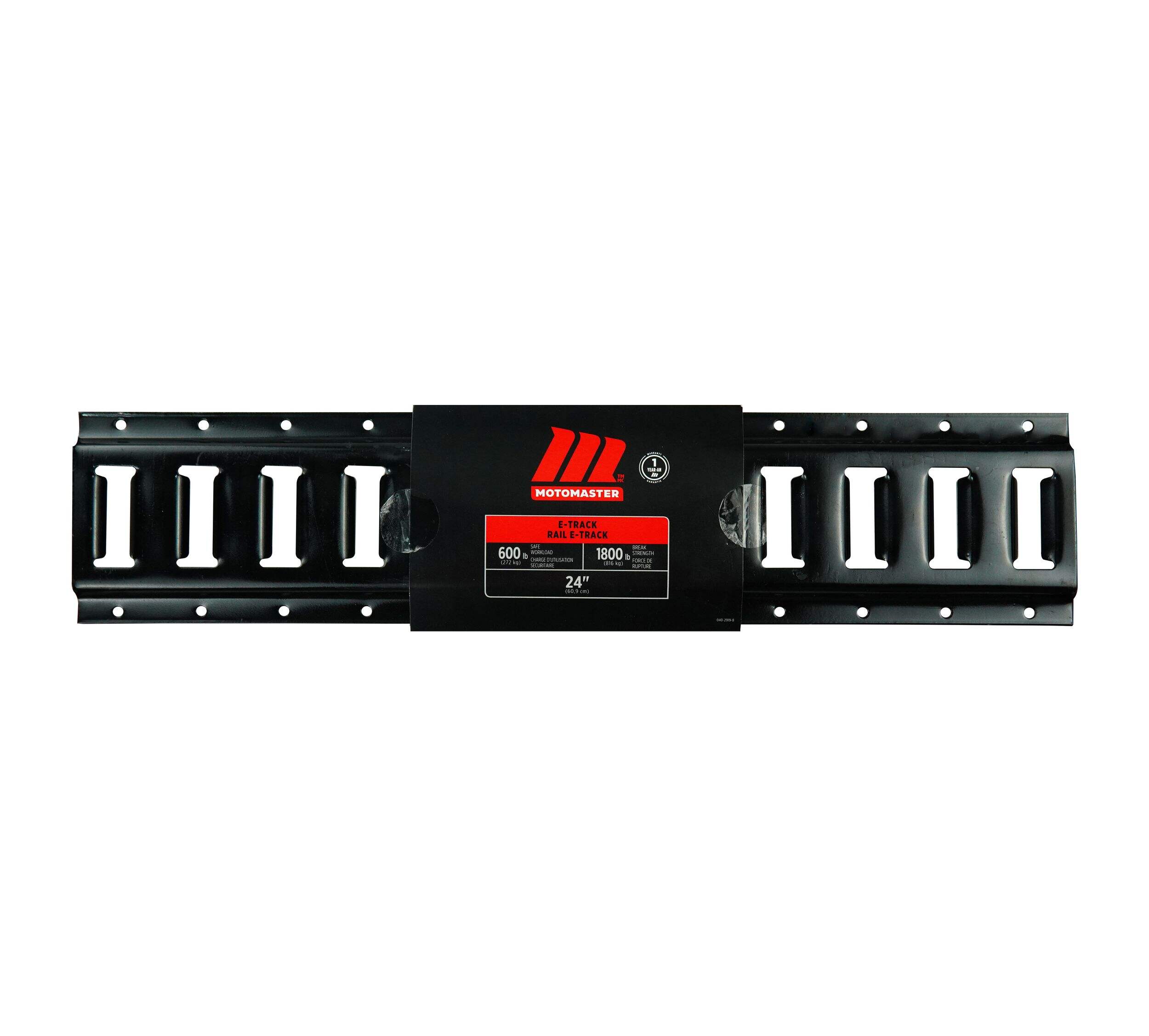 MotoMaster 2,000-lb E-Track, Horizontal, 24-in Overhead_Flat