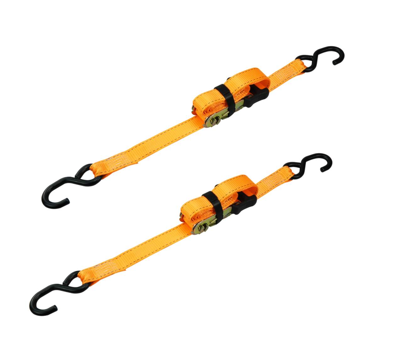 CargoSmart 2-in x 16-ft Ratchet Tie Down 2-Pack 1000-lb in the Tie Downs  department at