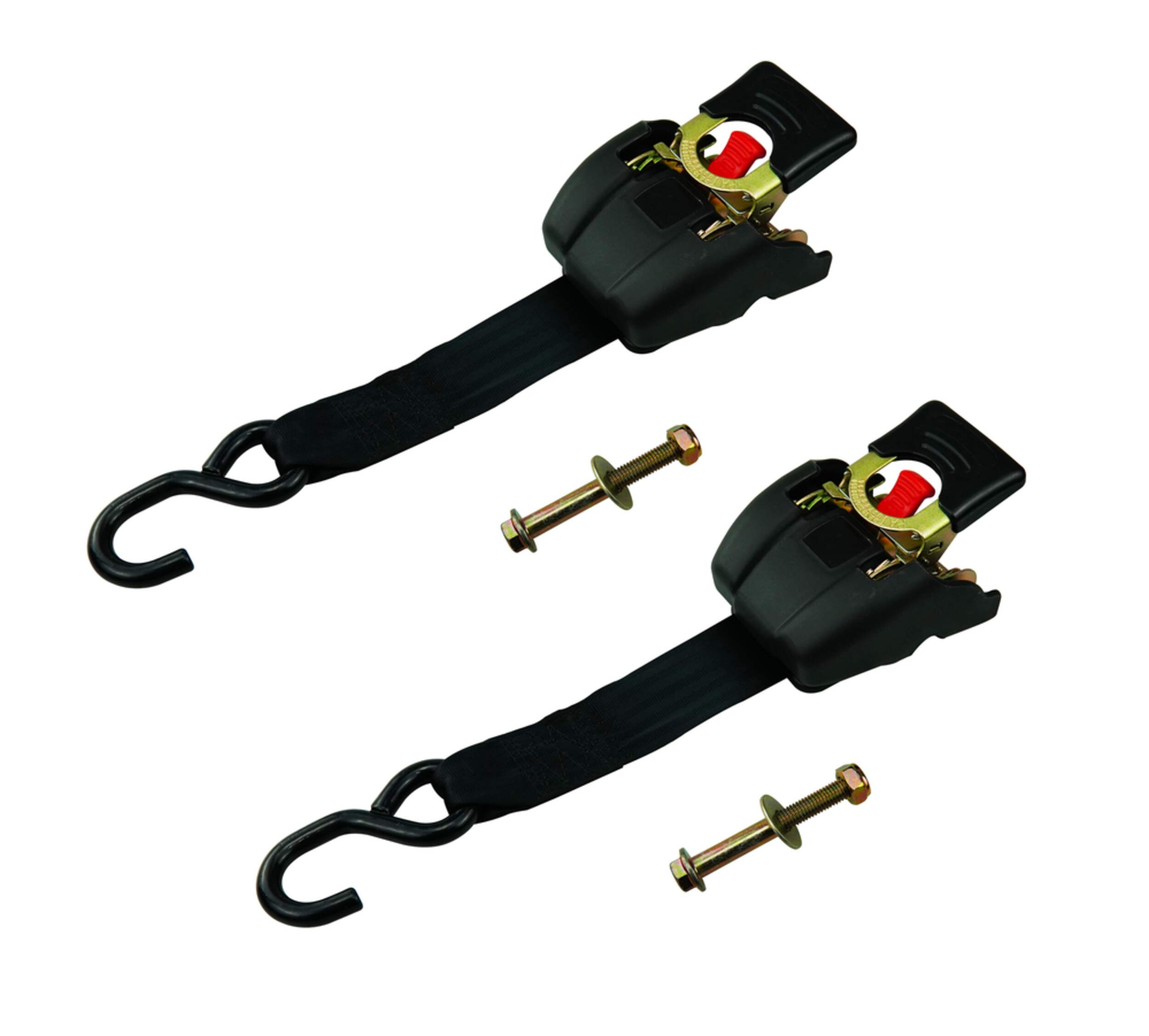 MotoMaster 3,300lb Retractable Transom Tie Down Strap, 2in x 43ft, 2