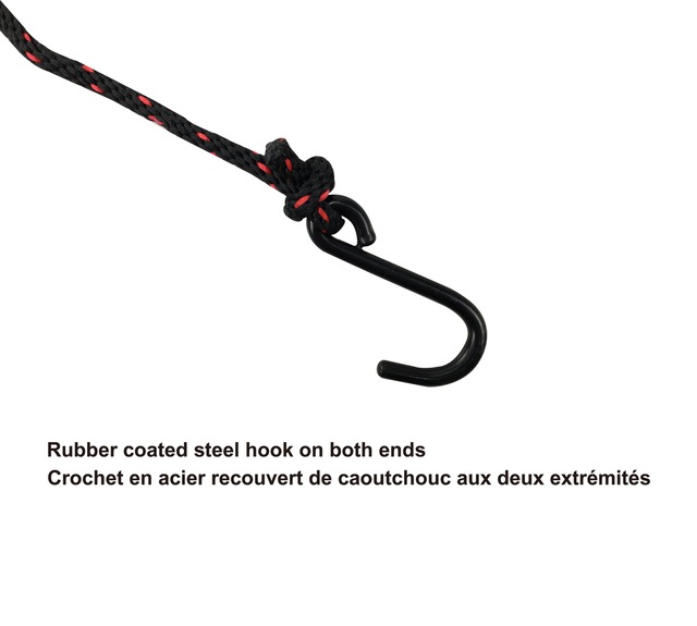 Certified Rope Tie Down, Light Duty, 1/4in x 8ft Canadian Tire