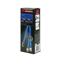 Sangle d'attache pour motoneige MotoMaster, résistance à la rupture de 750 lb, 1 po x 10 pi Front_Angled_Left