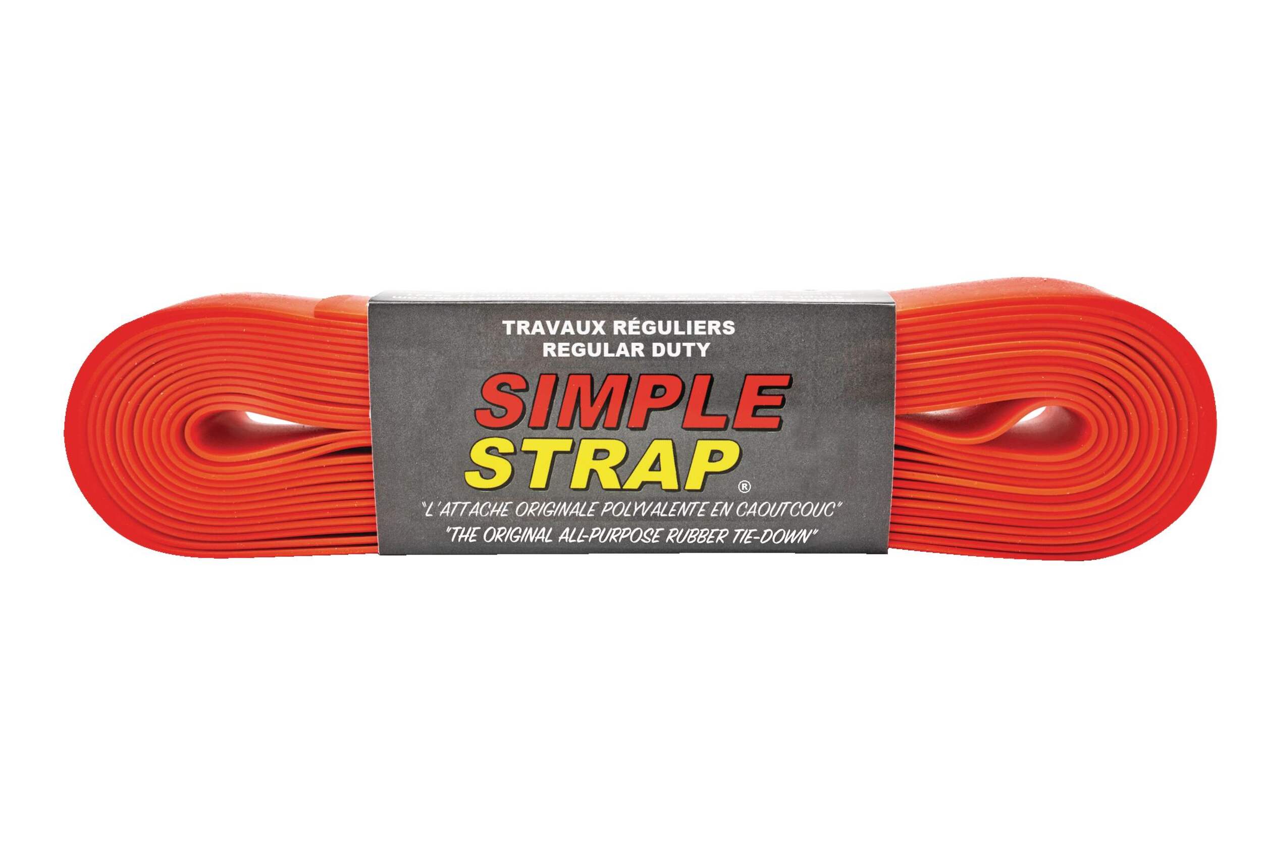 Simple Strap Tie Down, Regular Duty Front_Flat