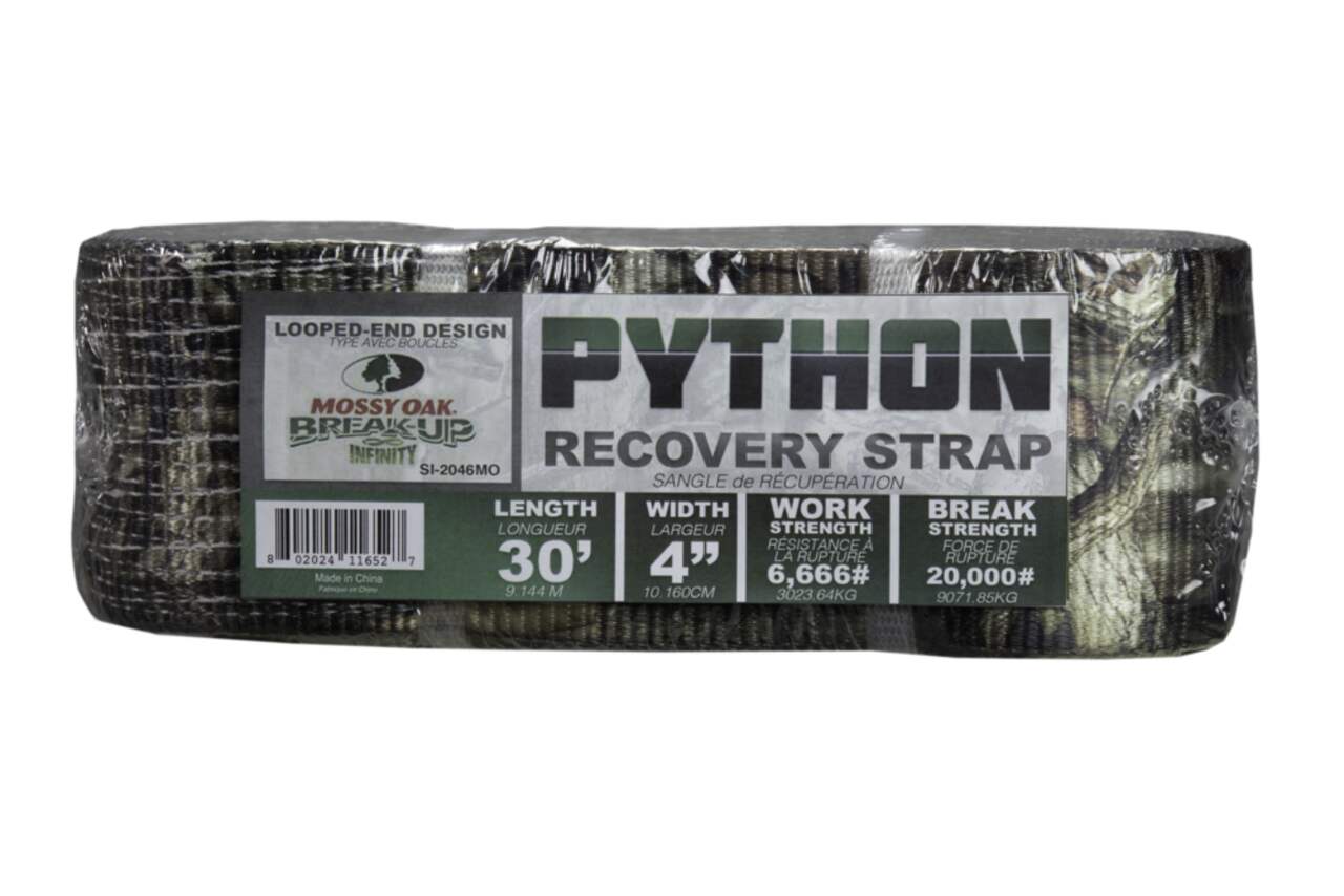 MotoMaster 15,000-lb Recovery Strap with Loop Ends, Commercial Grade, 2-in  x 30-ft