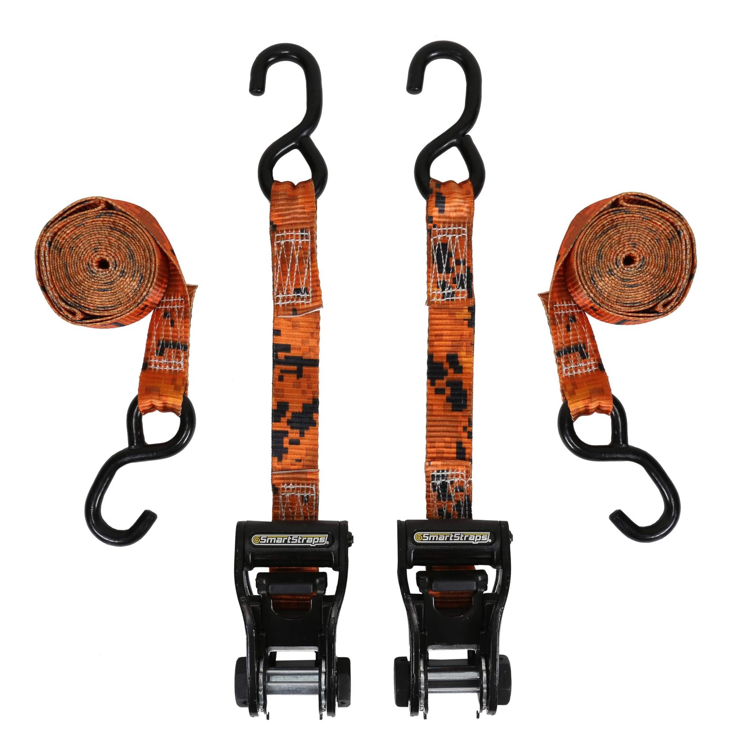 SmartStraps RatchetX Camo Tie Down, 3000 lb. Composite_or_Mixed