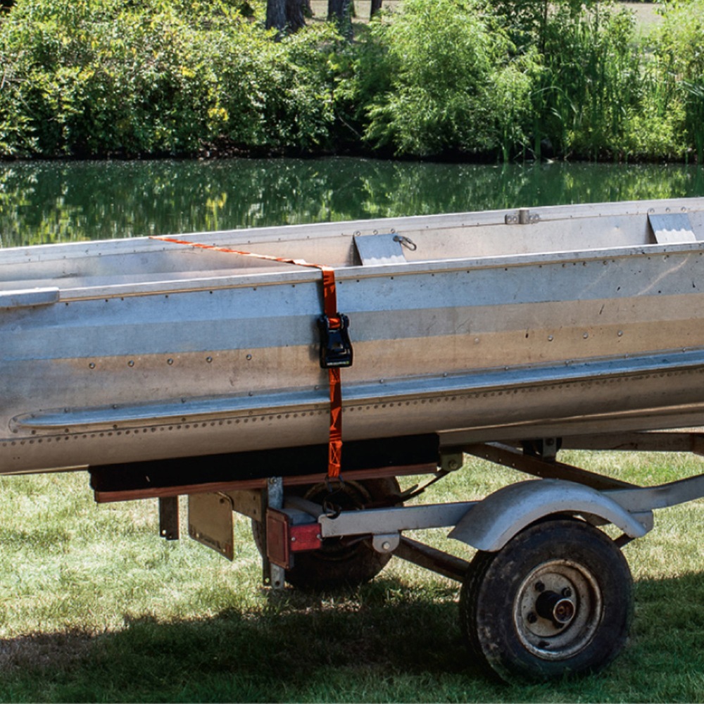 SmartStraps™ 14ft 3,000 lb Heavy Duty Black Handle RatchetX Tie Downs, 4pk Canadian Tire