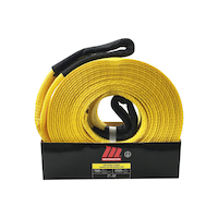 Sangle de récupération avec boucle aux extrémités MotoMaster, résistance à la rupture de 22 500 lb, 3 po x 30 pi Front_Flat