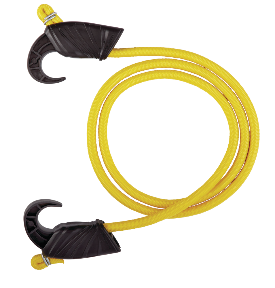 Certified Adjustable Rubber Bungee Cord, for Light Duty Use, 34-in, 5-pk