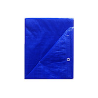 Certified Standard Duty Poly Tarp, Waterproof, 10-ft x 12-ft Composite_or_Mixed