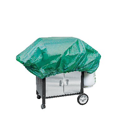 Certified Green Tarp with Drawstring, Waterproof, 6ft x 6ft