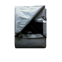 Mastercraft Premium Heavy Duty Poly Tarp, Waterproof, 8-ft x 10-ft Composite_or_Mixed
