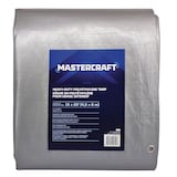 Bâche robuste en poly Mastercraft de qualité supérieure, étanche, 15 x 20 pi Front_Flat