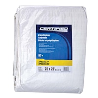 Certified Specialty Garage Poly Tarp, Waterproof, 20 x 20-ft Front_Angled_Right