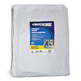 Certified Polyethylene Ice Rink Tarpaulin, 20-ft x 40-ft Front_Angled_Right
