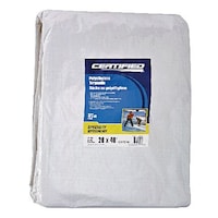 Certified Polyethylene Ice Rink Tarpaulin, 20-ft x 40-ft Front_Angled_Right