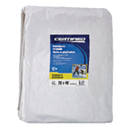 Certified Green Tarp with Drawstring, Waterproof, 6-ft x 6-ft