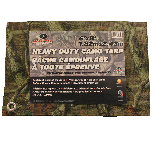 Python Mossy Oak Camo Poly Tarp Heavy Duty Weatherproof 6 ft X 8 trex-seclusions-6-ft-x-8-ft-winchester-grey-wood-plastic-composite