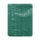 Certified Light Duty Poly Tarp, Waterproof, 4-ft x 6-ft Front_Flat