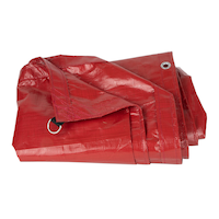 Gorilla Premium Tough 3-Layer Heavy-Duty Tarp, 8-mm, 12-ft x 16-ft Overhead_Plunge