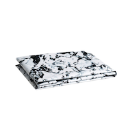 Certified Snow Camo Tarp, for Camping, 5.9-ft x 8-ft Front_Three_Fourths_Angled_Right