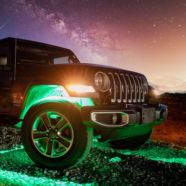 Alpena ToughPods RGB LED MultiPurpose Rock Lights Kit, Waterproof