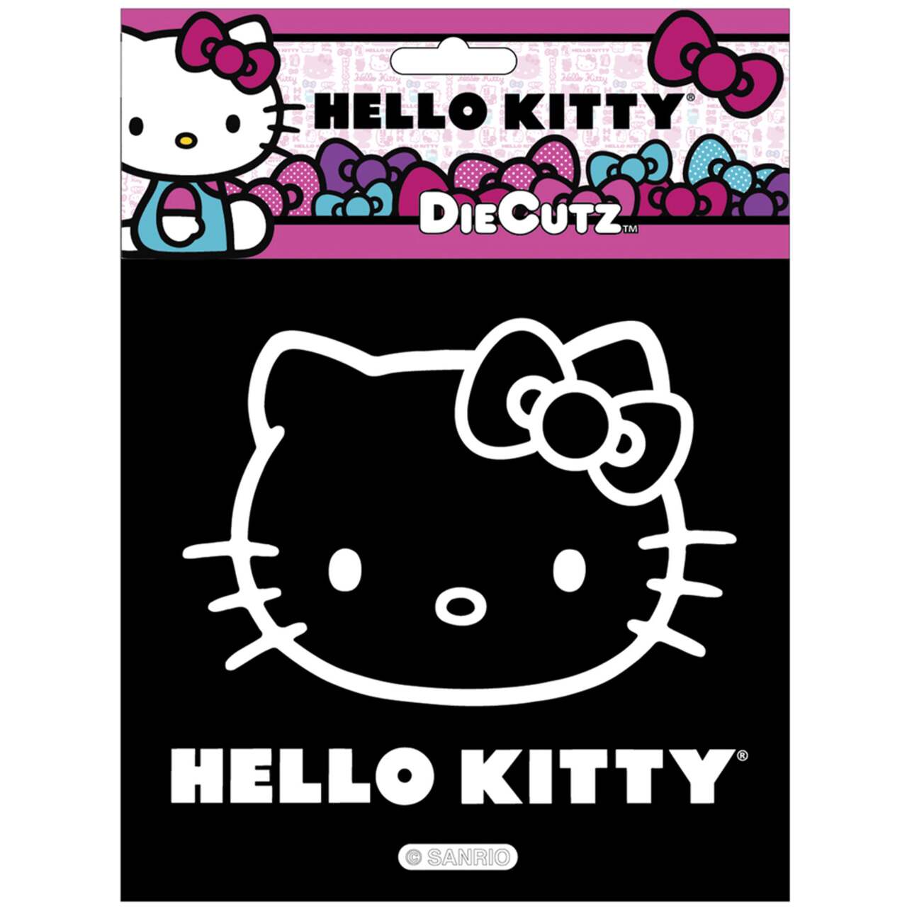 Hello Kitty Die Cut Car Decal