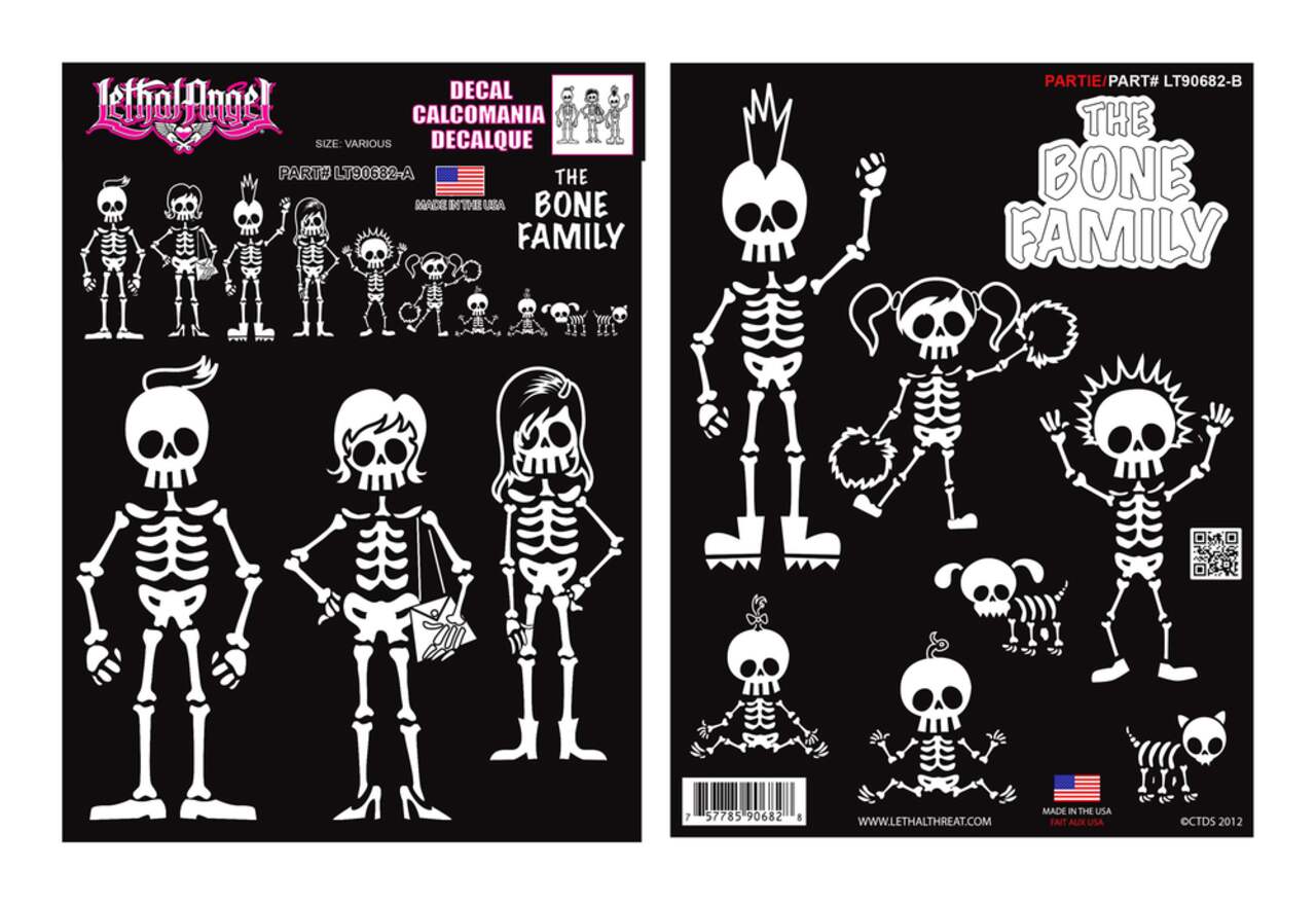Bone Family Car Decal