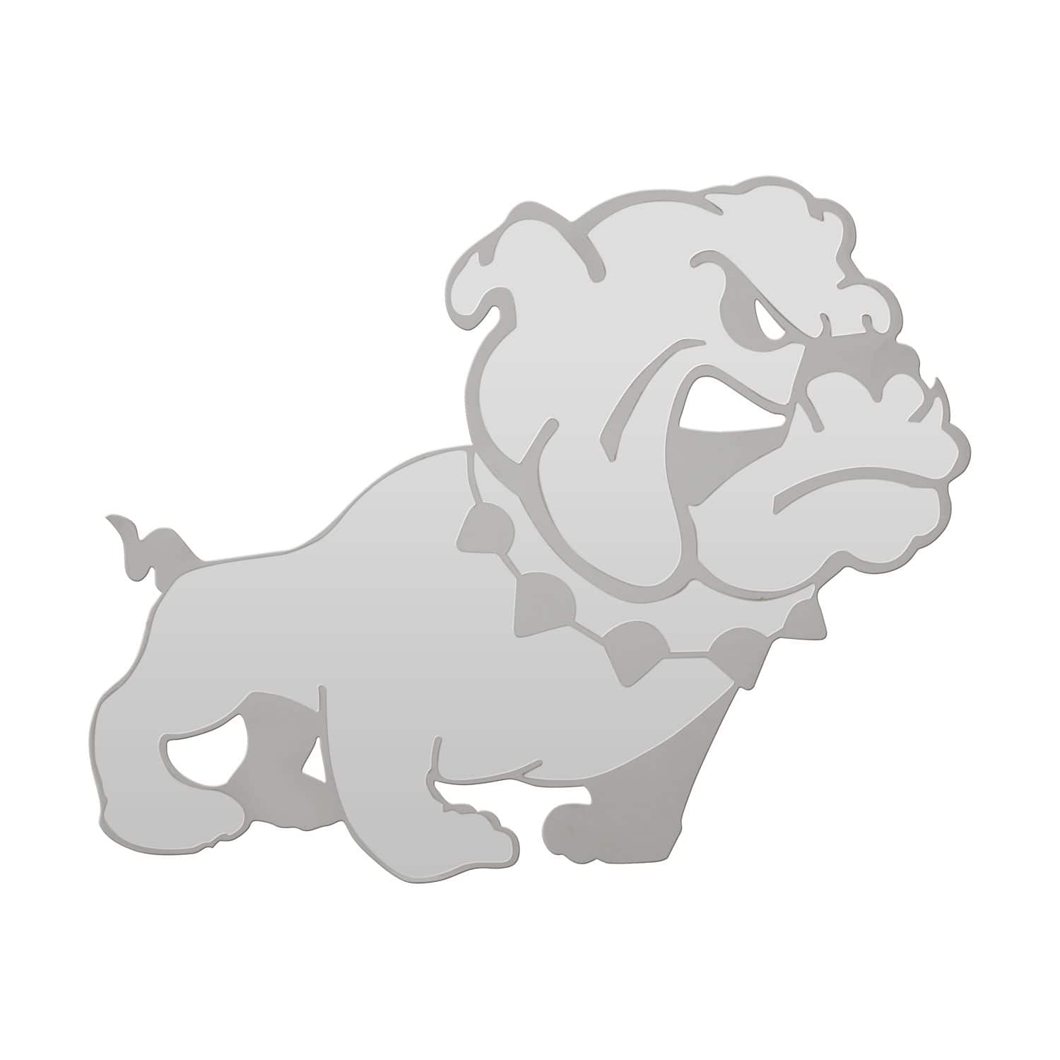 Bulldog car clearance decal