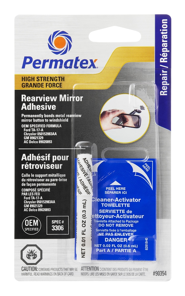 Permatex® Rear View Mirror Adhesive, 0.9mL Canadian Tire
