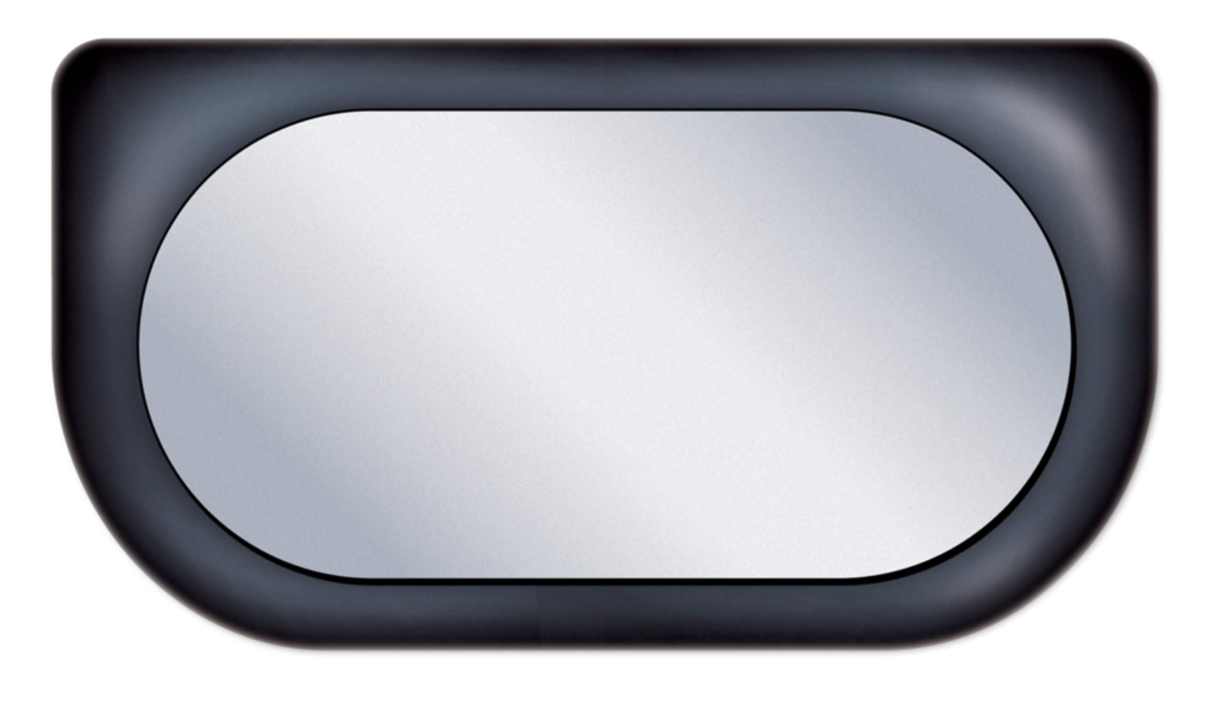 K Source Compact Vanity Mirror, 6-1/4-in x 3-1/2-in Front_Flat
