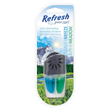 Refresh Your Car! Odour Eliminating Oil Vent Air Freshener Front_Flat