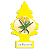 Assainisseurs d'air à suspendre Little Trees, Vanillaroma, paq. 6 Front_Flat