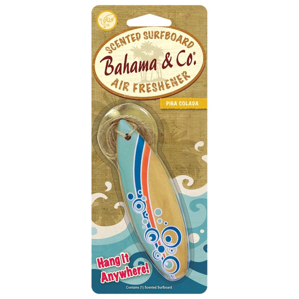 Bahamas Surfboard Air Freshener Canadian Tire