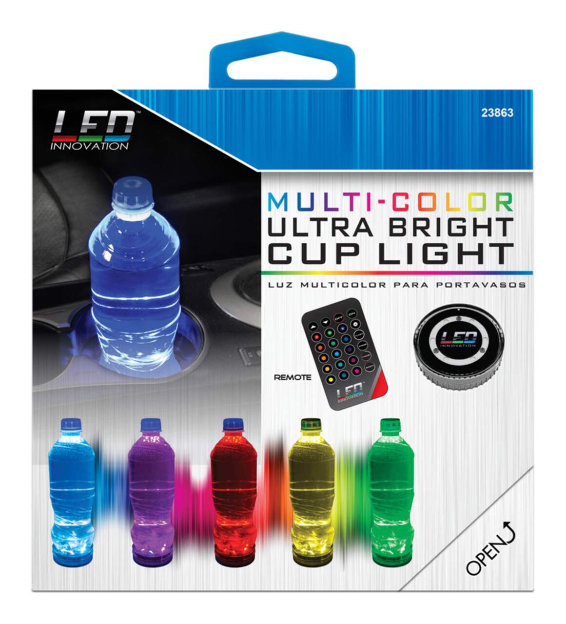 LED Cup Holder Light with Remote