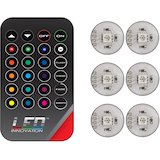 Jeu de lumière à DEL multicolore pour véhicule avec télécommande Overhead_Flat