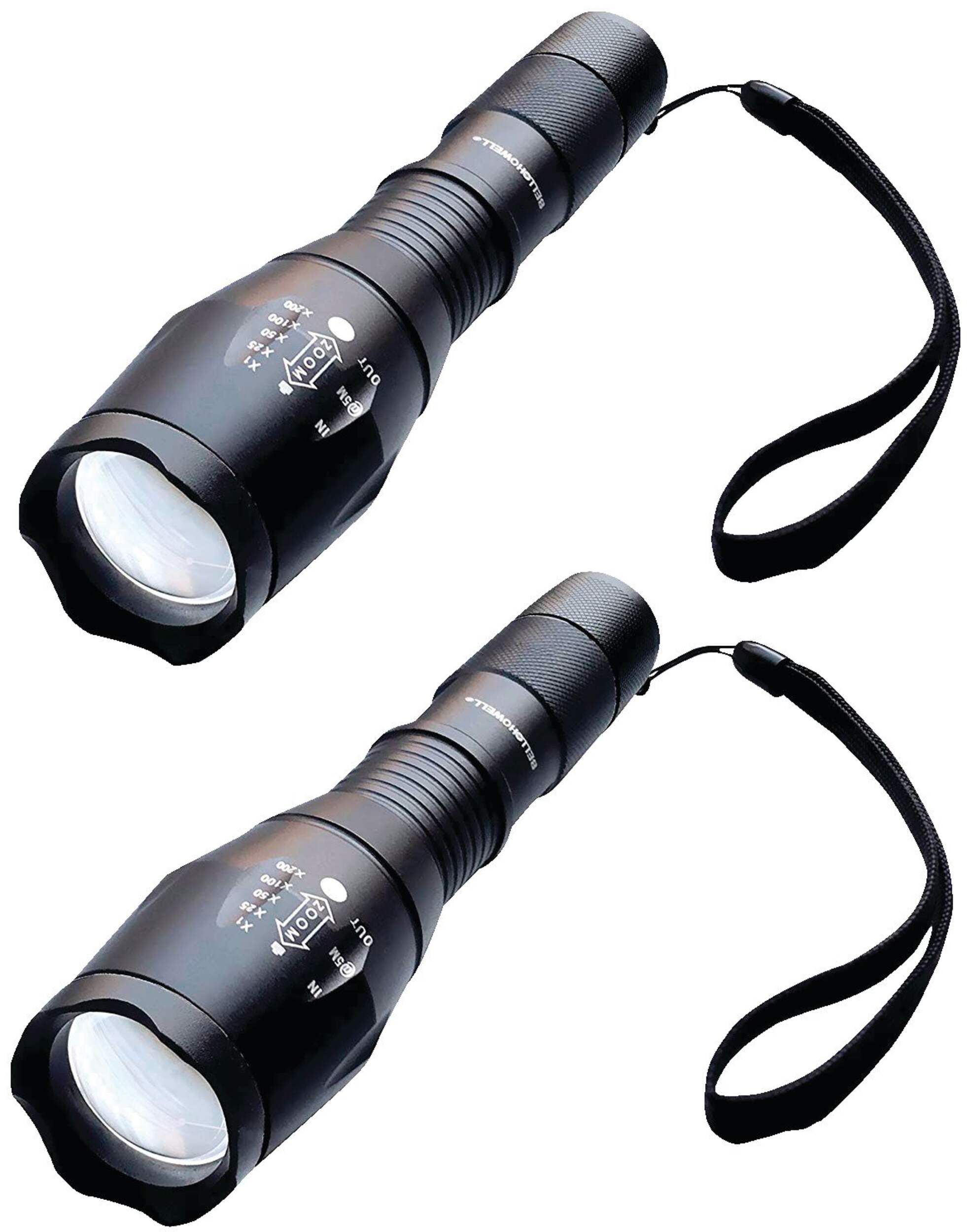 Bell & Howell Magnetic Tactical Flashlight, 2-pk Front_Angled_Left