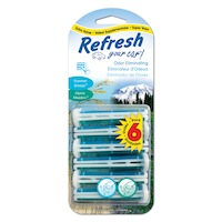 Refresh Vent Stick Air Freshener, 6-pk Front_Flat