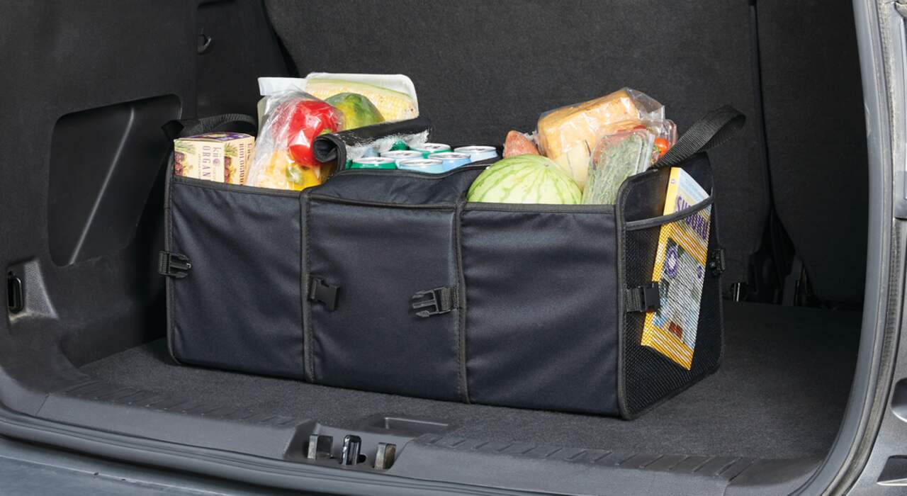 Car trunk organizer canadian on sale tire