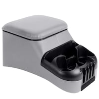 Bench Centre Console for Cars/Trucks, Grey Front_Three_Fourths_Angled_Right